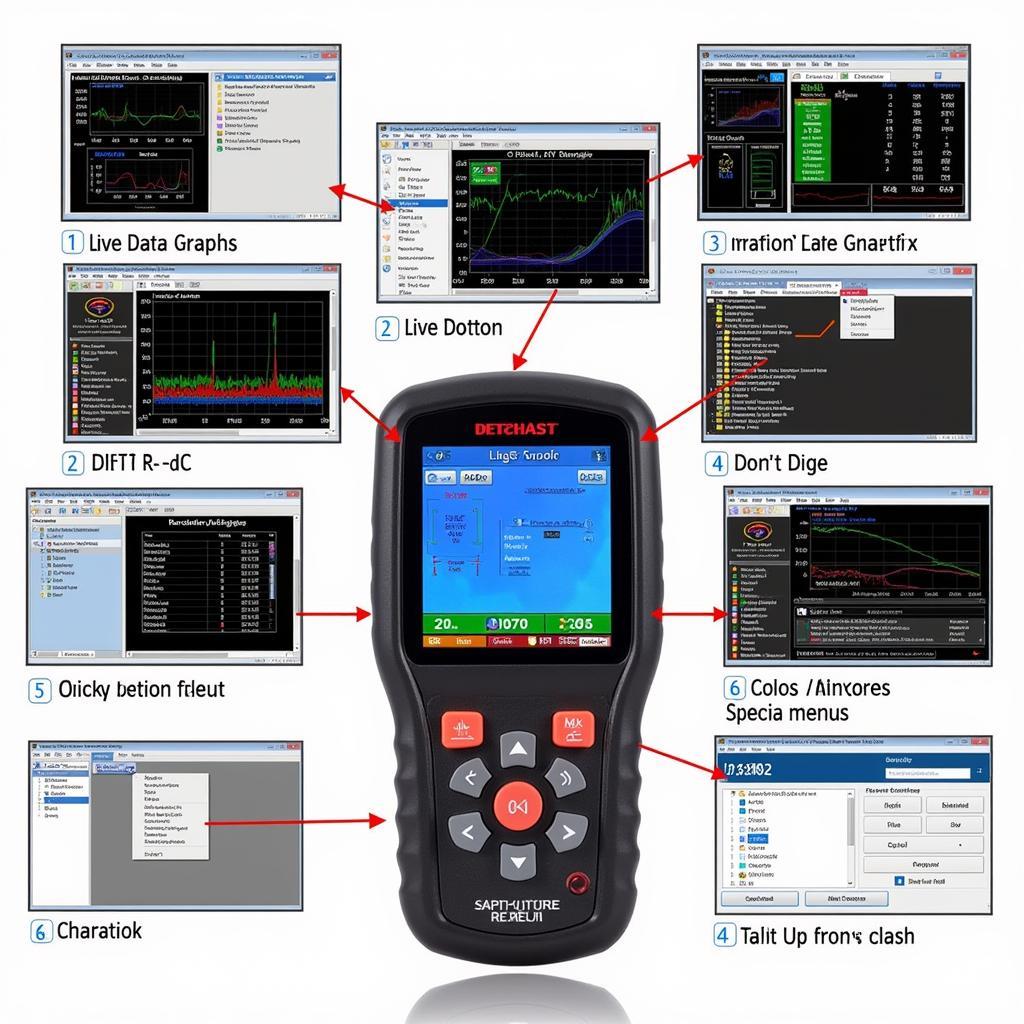 x7 Scan Tool Features Display