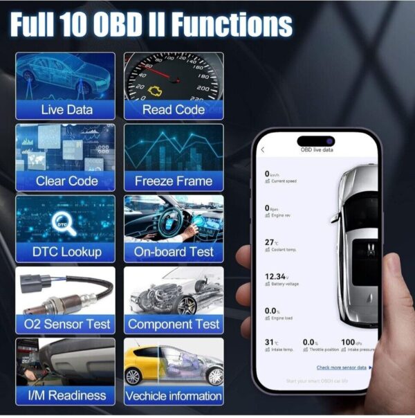 XTOOL AD20 PRO Full System Diagnostic Tool Obd2 Scanner Car Fault Code Reader - Image 4