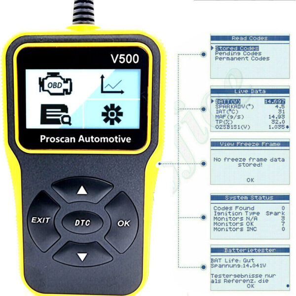 Yamaha Delight 125 FI, OBD2 fault code scanner diagnostic tool - Image 2